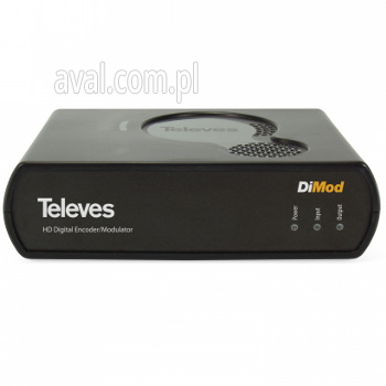 Enkoder i modulator DVB-T/DVB-C DiMod 585401 TELEVES