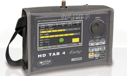 Miernik sygnału DVB-T,-S/S2,-C HD TAB 4 Easy ROVER